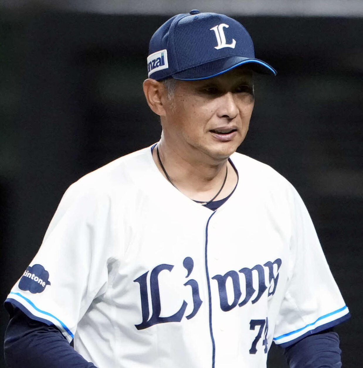 西武西口文也監督(2026年3月撮影)