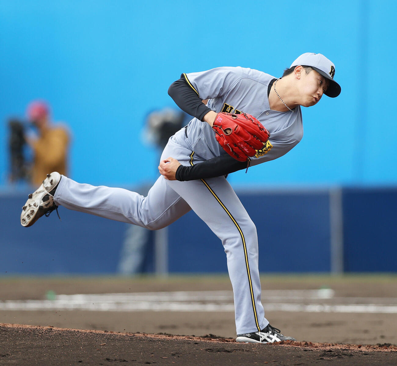 阪神門別啓人＝2026年2月