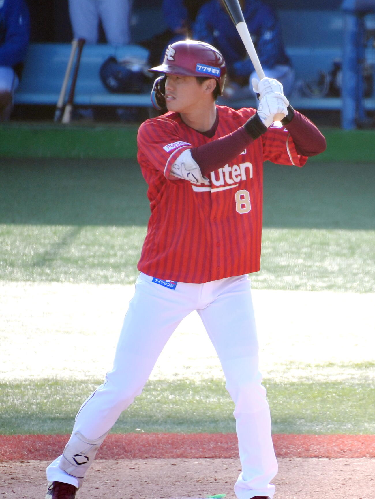 楽天辰己涼介（2026年撮影）