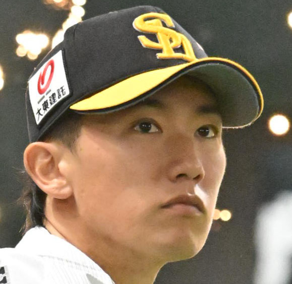 ソフトバンク大津亮介（2026年撮影）