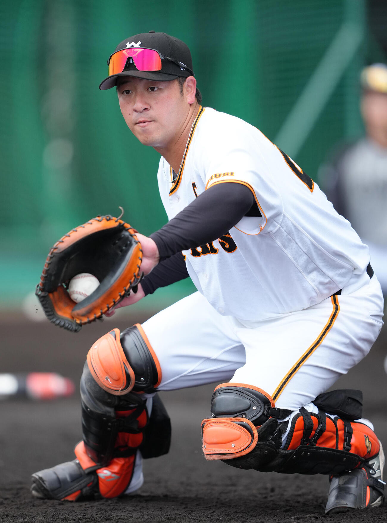 巨人岸田行倫（2026年3月撮影）