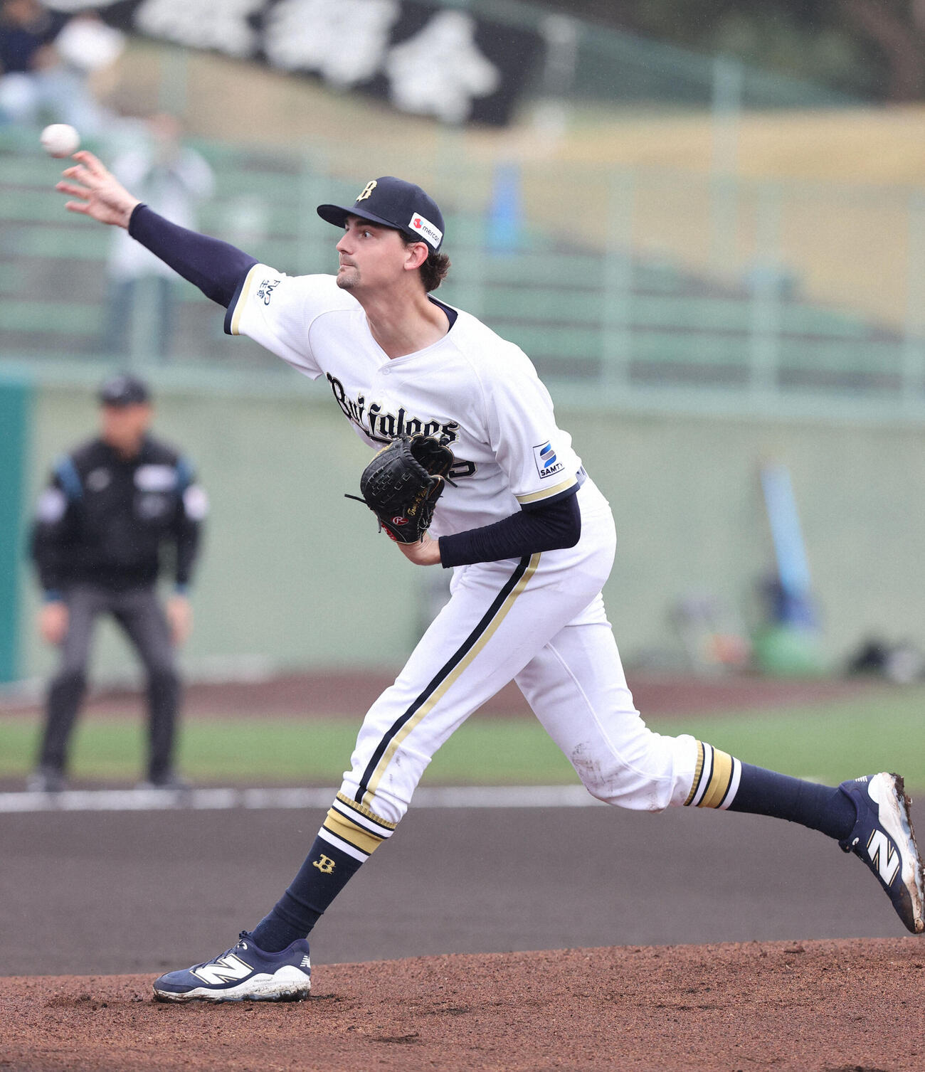 力投するオリックスのジェリー（2026年3月撮影）