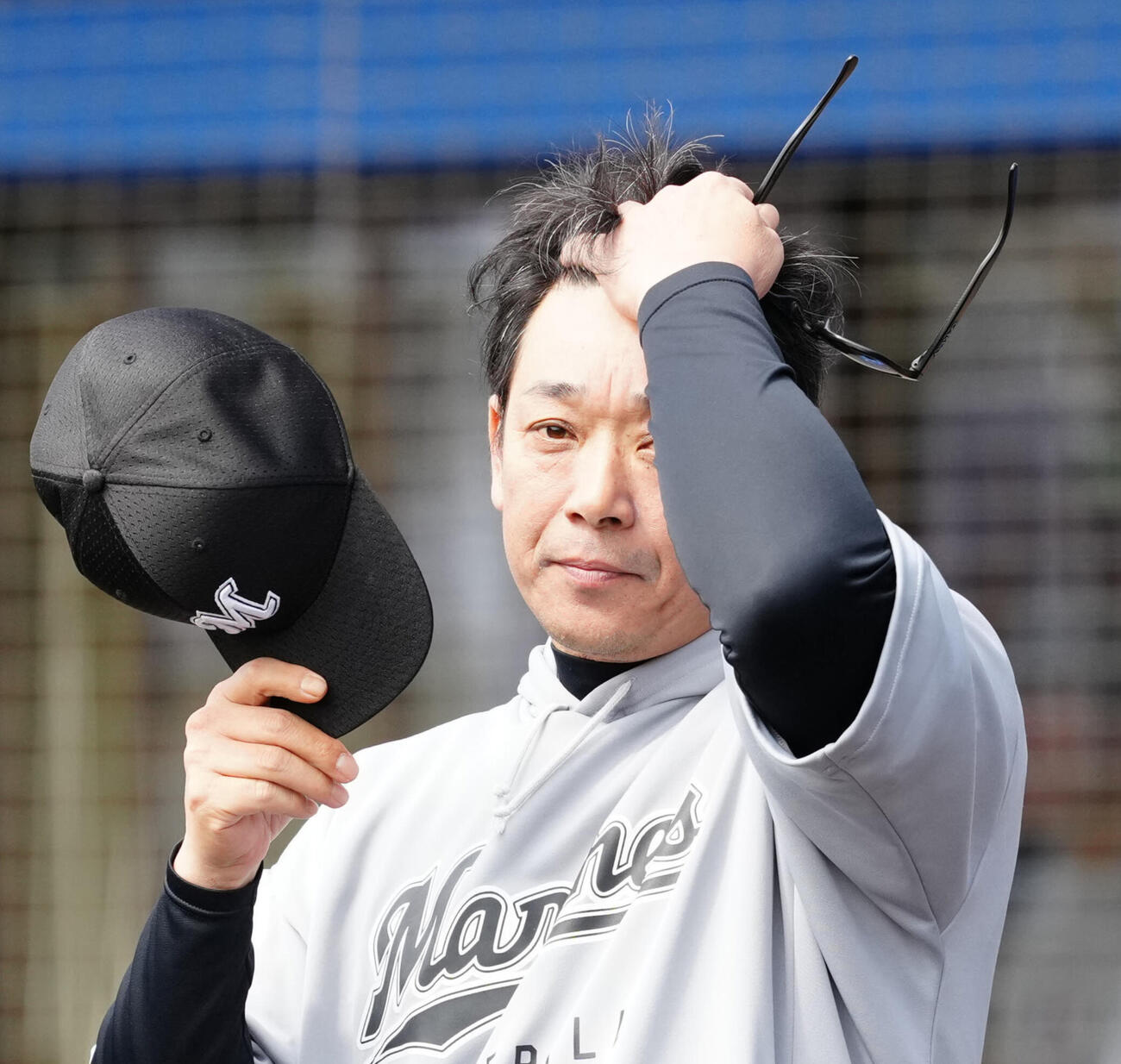 ロッテ・サブロー監督（2026年2月撮影）