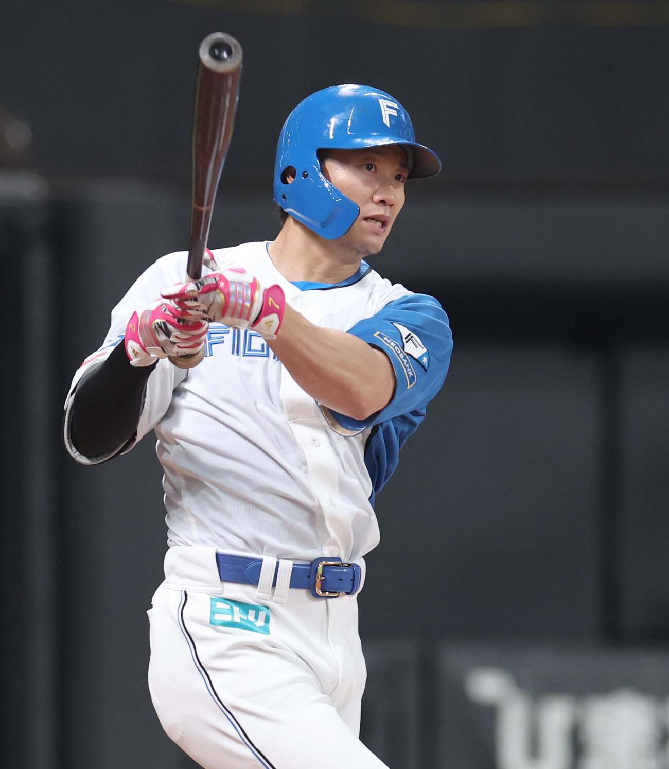 日本ハム西川遥輝（2026年3月撮影）