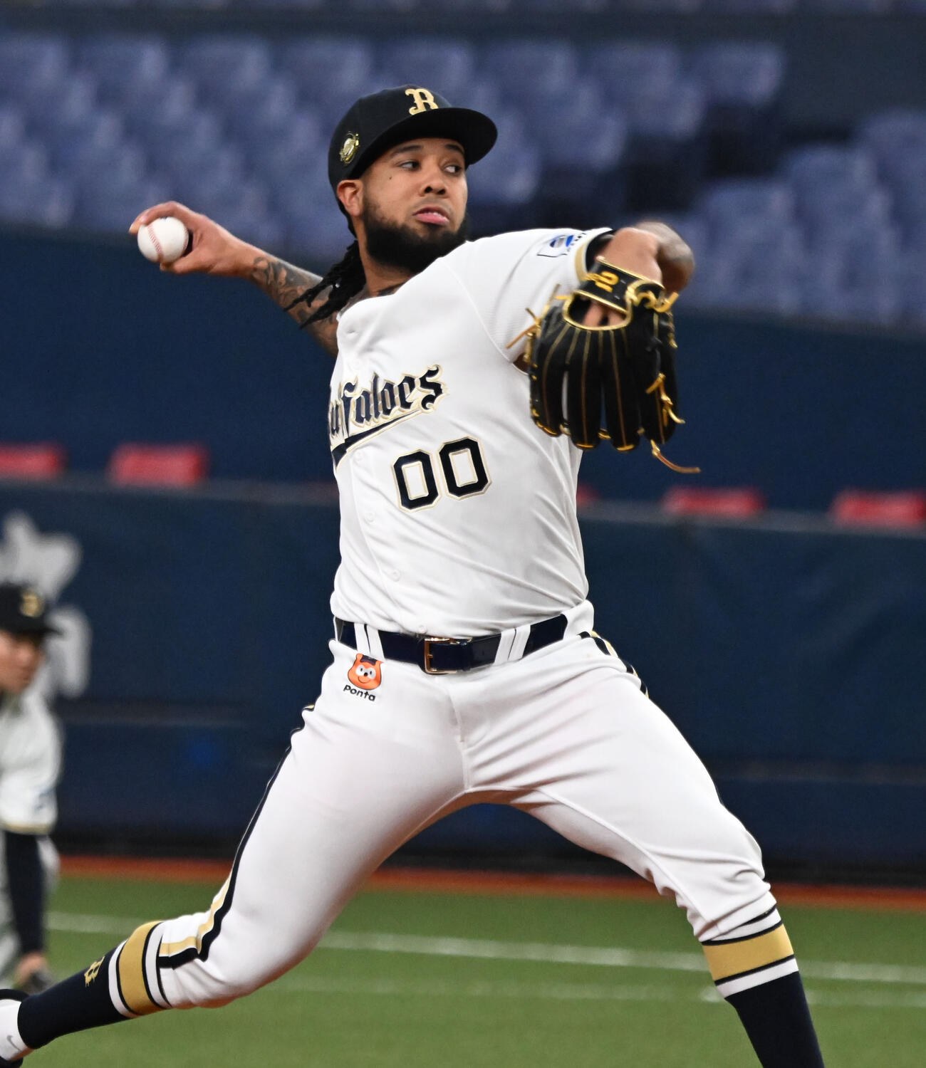 ファーム・リーグ　オリックス対阪神　先発したオリックスのエスピノーザ（撮影・和賀正仁）