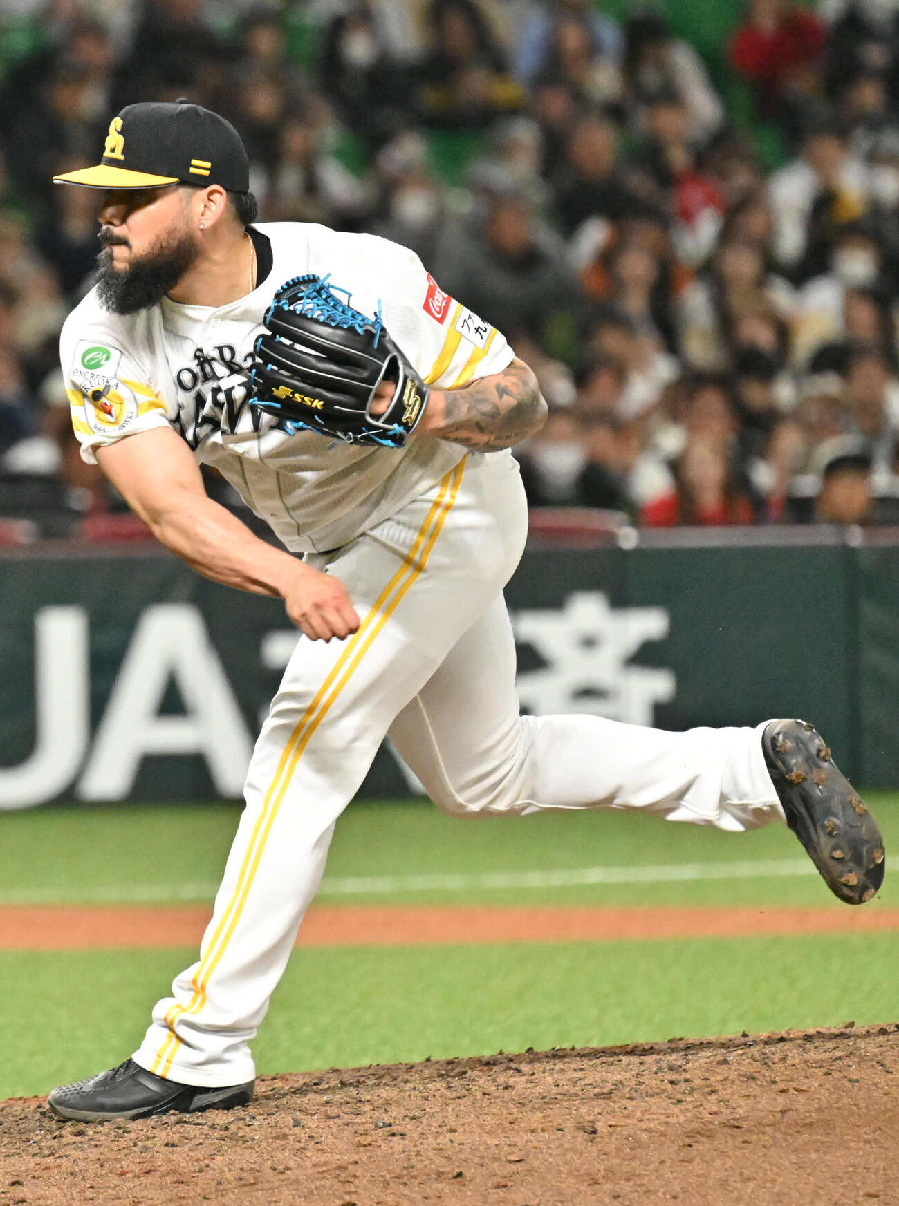 ソフトバンクのオスナ（2026年3月撮影）
