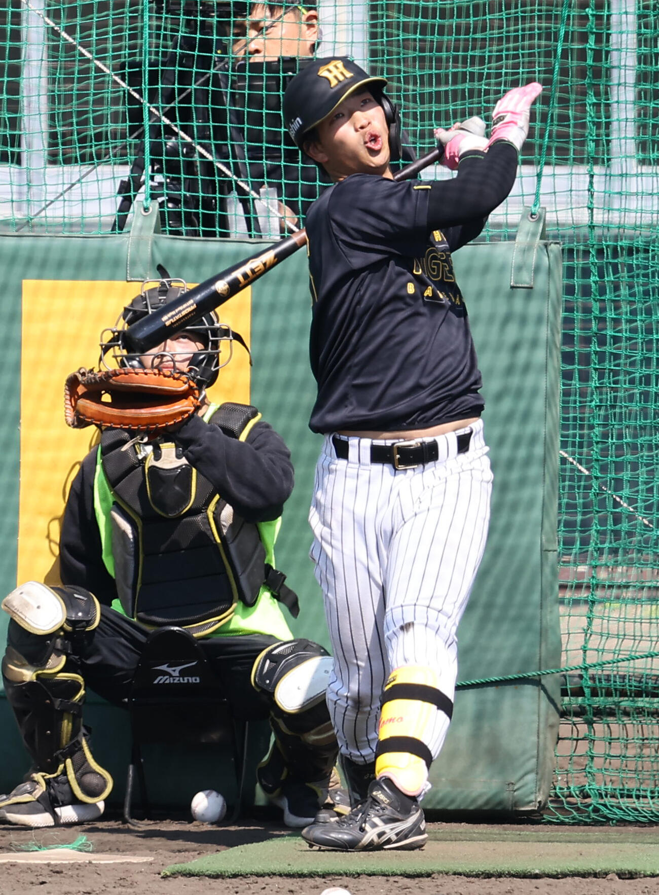 阪神百崎蒼生（2026年2月撮影）