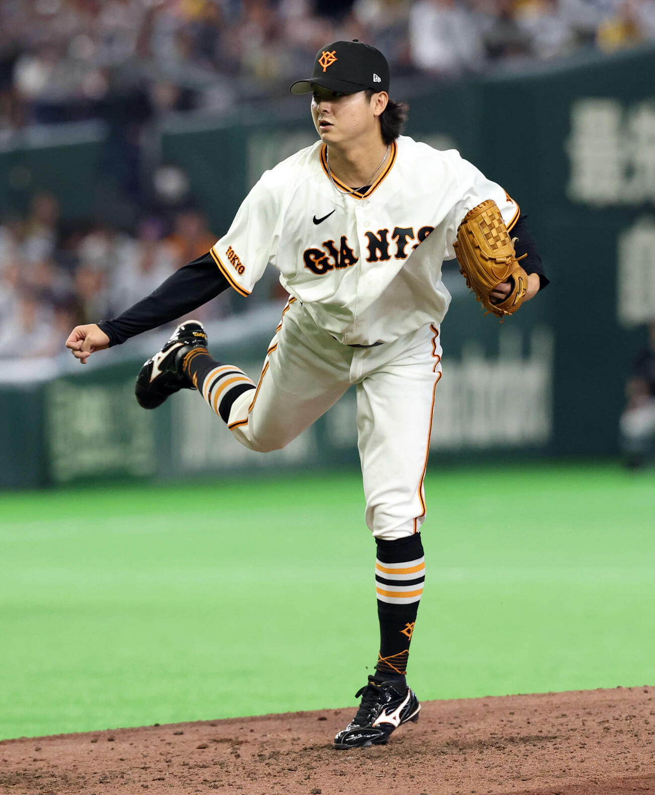 巨人対阪神　9回表阪神の攻撃を抑えた田中瑛（撮影・浅見桂子）