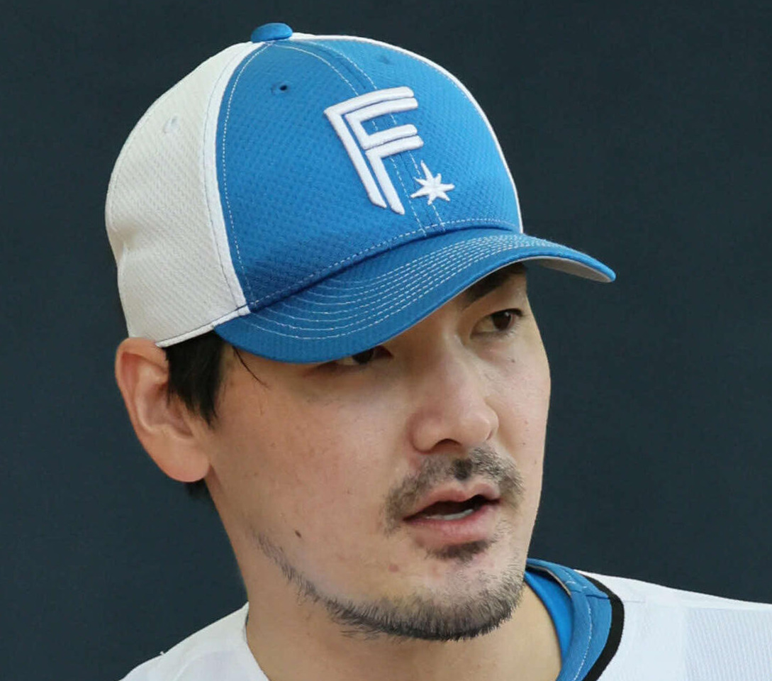 日本ハム有原航平（2026年2月撮影）