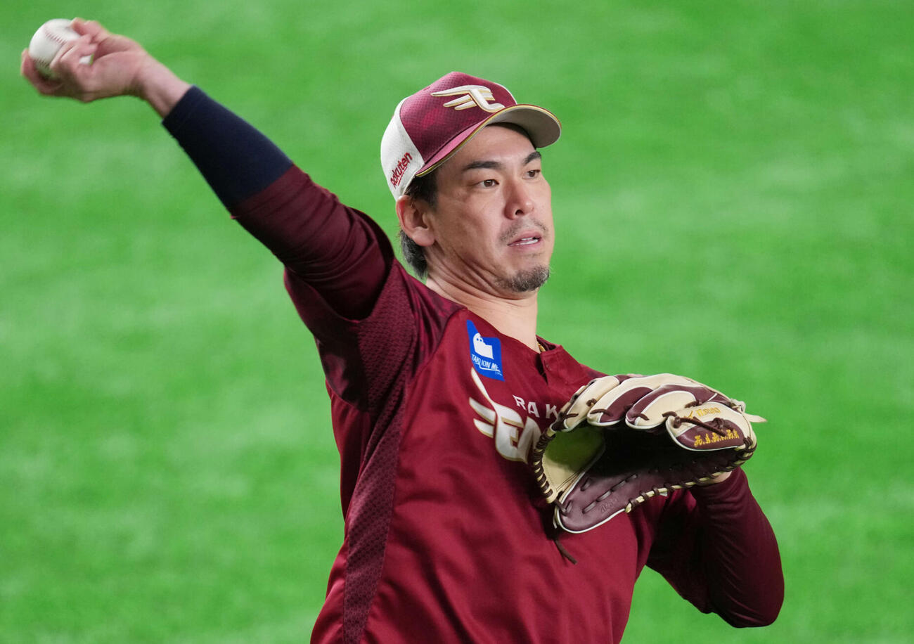 楽天・前田健太（2026年3月撮影）