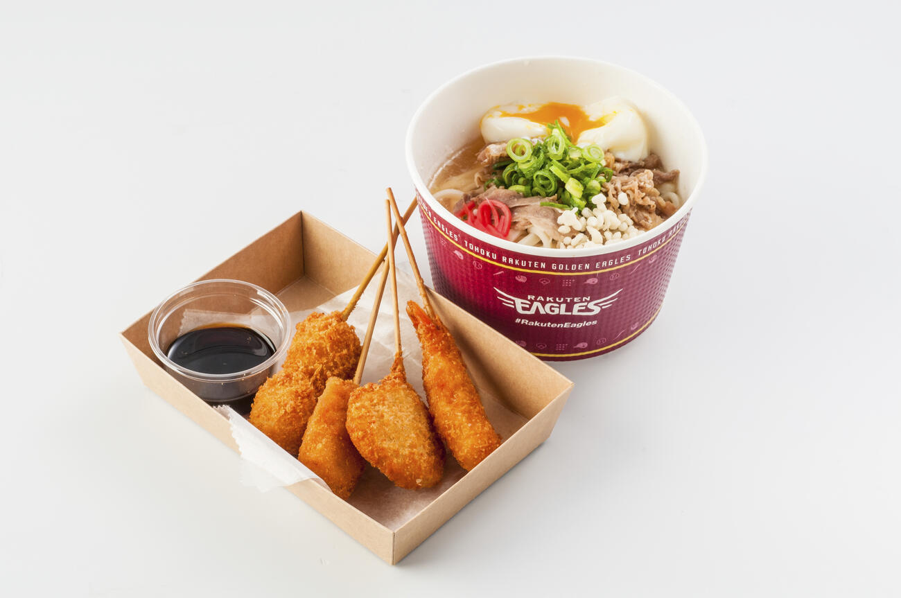 大好物×大阪名物ええとこ取りセット（楽天野球団提供）