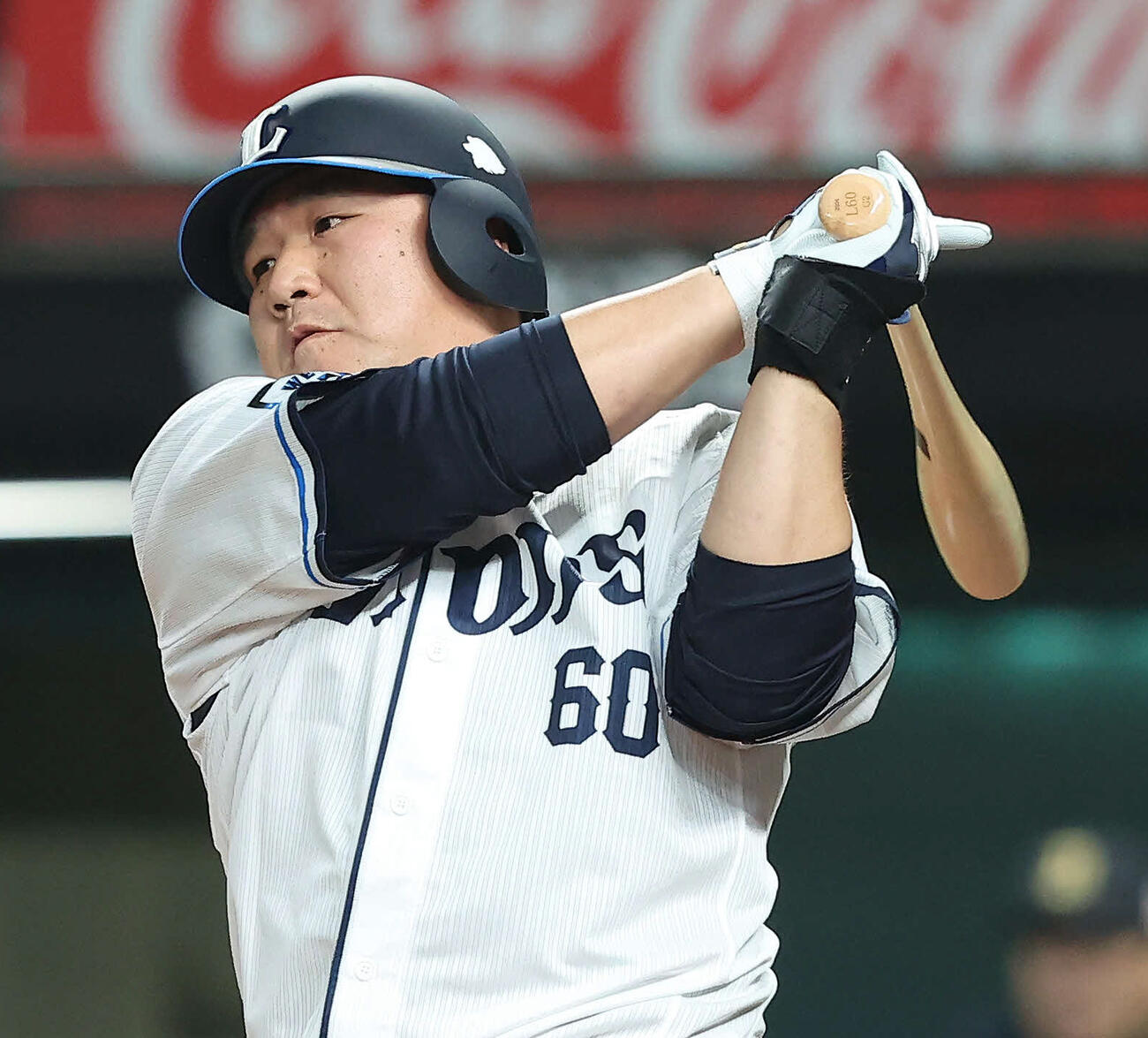 西武中村剛也（2025年4月撮影）