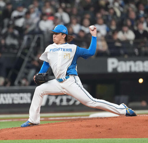 匿名即日発送　細野晴希　日本ハム　新品未使用 データ】日本ハム細野晴希がノーノー達成 通算登板10戦未満は00年中日