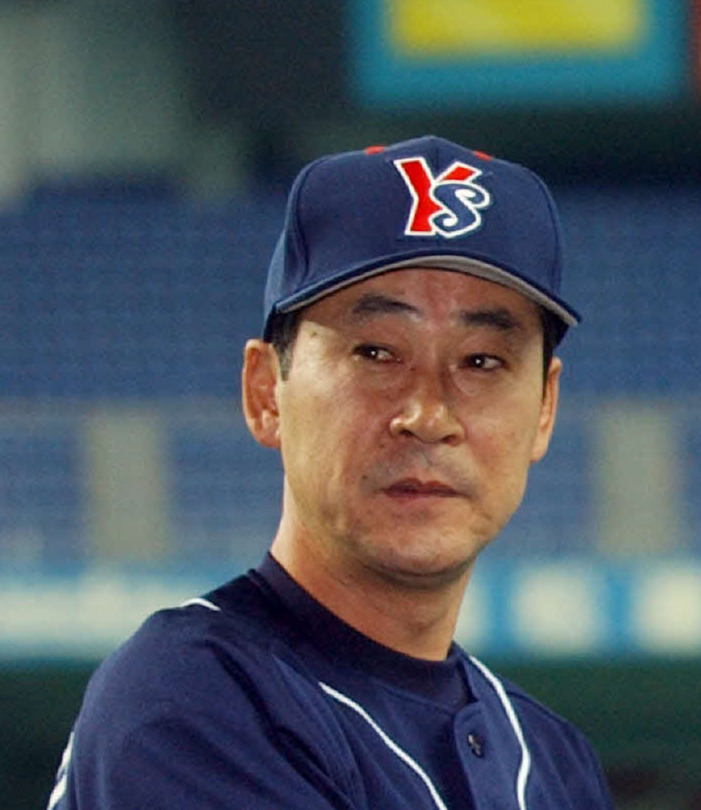 ヤクルト監督時代の若松勉氏（2001年撮影）