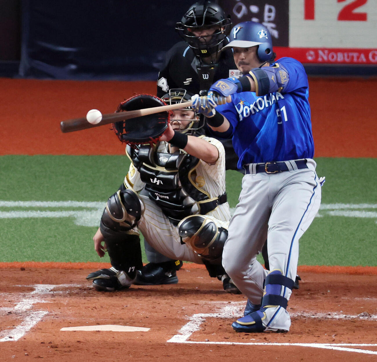 DeNA】初勝利へ宮崎敏郎が1号ソロ「コックスがシーズン初登板なので