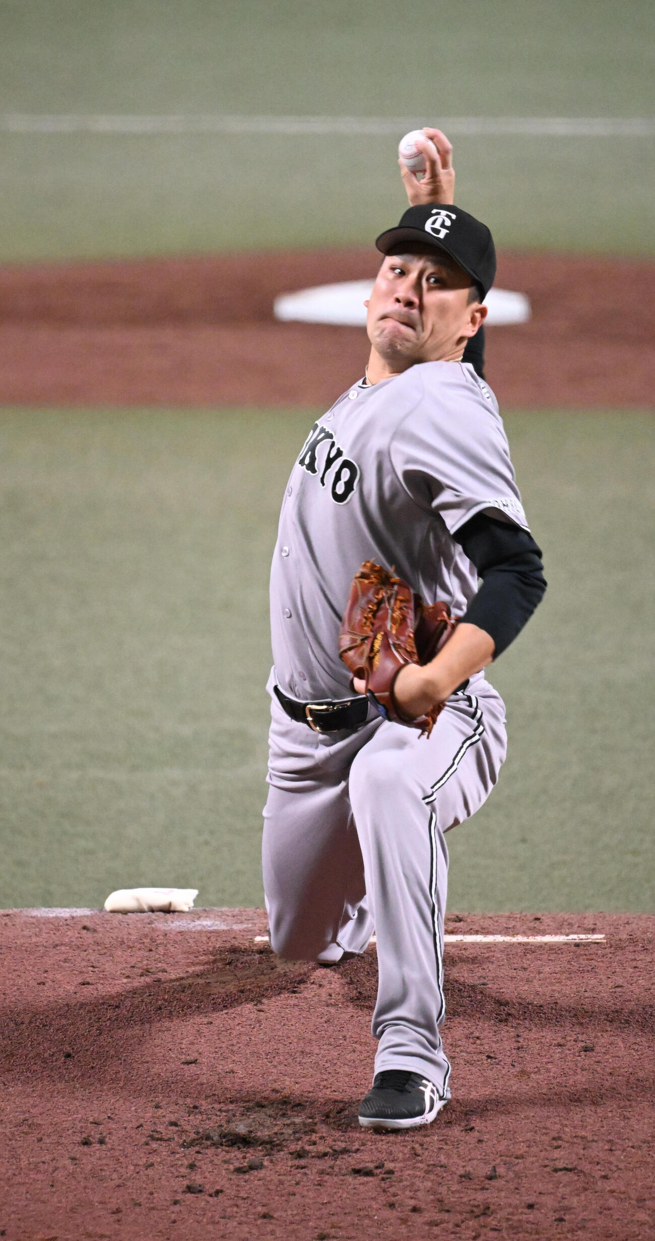 中日対巨人　先発する巨人田中将（撮影・和賀正仁）