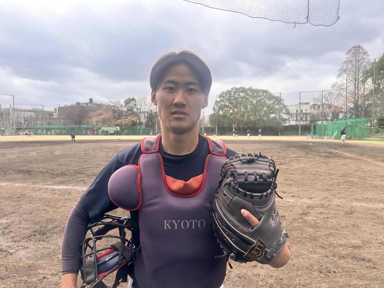 京大・松本主将は同じポジションの青学大・渡部から大きな刺激を受けていた（撮影・平山連）