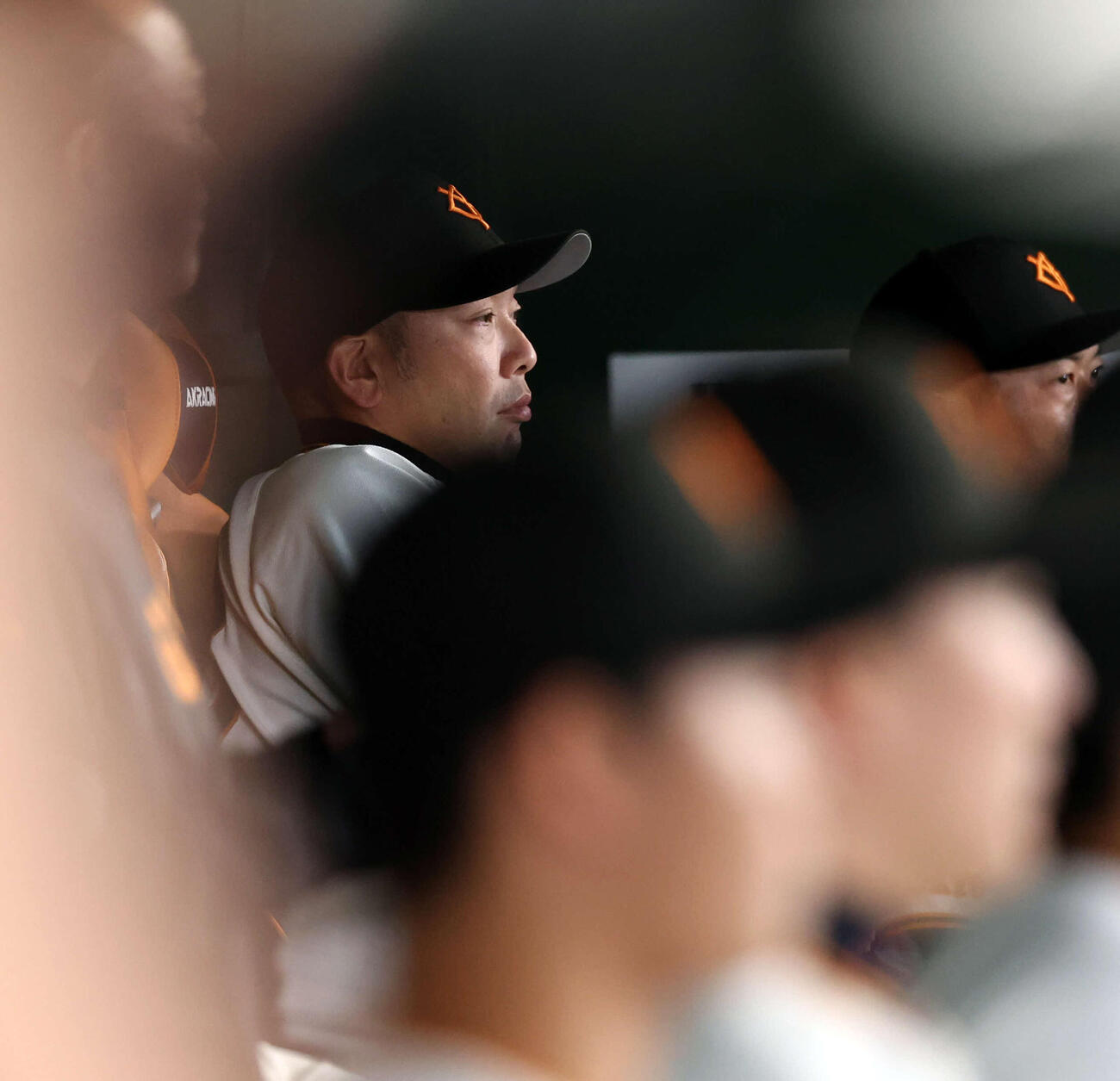 巨人対DeNA DeNAに先制を許し、厳しい表情の巨人阿部監督（撮影・浅見桂子）