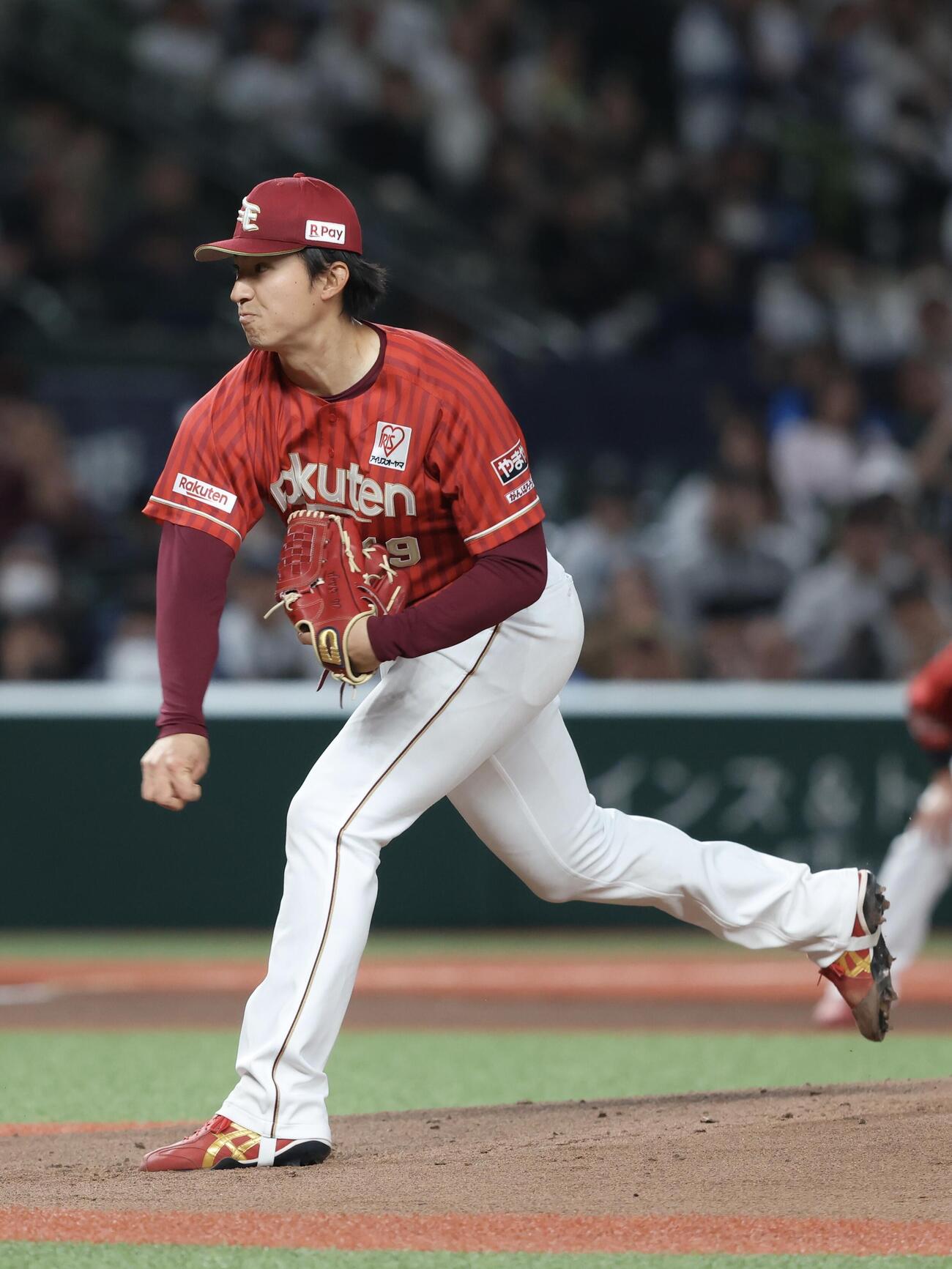 西武対楽天　楽天先発の荘司（撮影・河田真司）