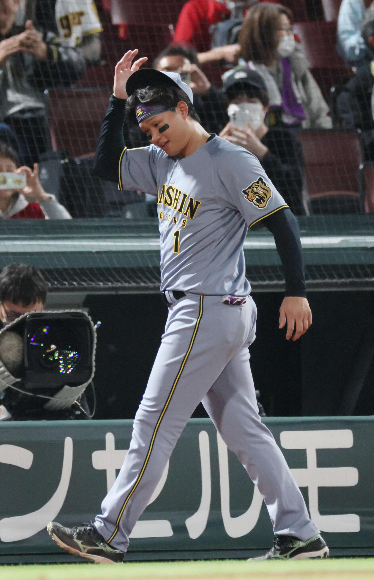 広島対阪神　ヒーローの森下（撮影・加藤孝規）