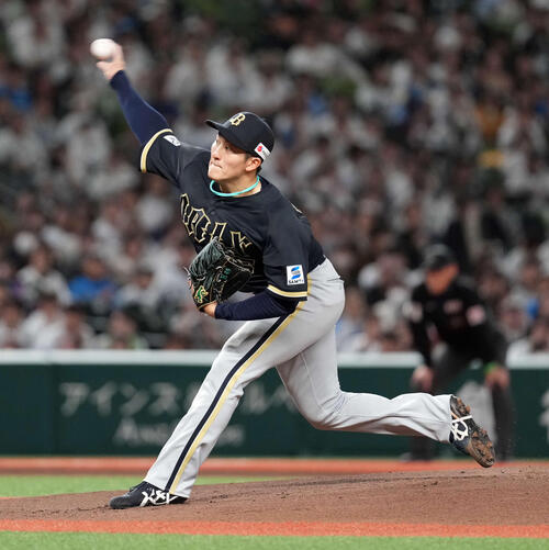 オリックス高島泰都(2026年3月31日撮影)