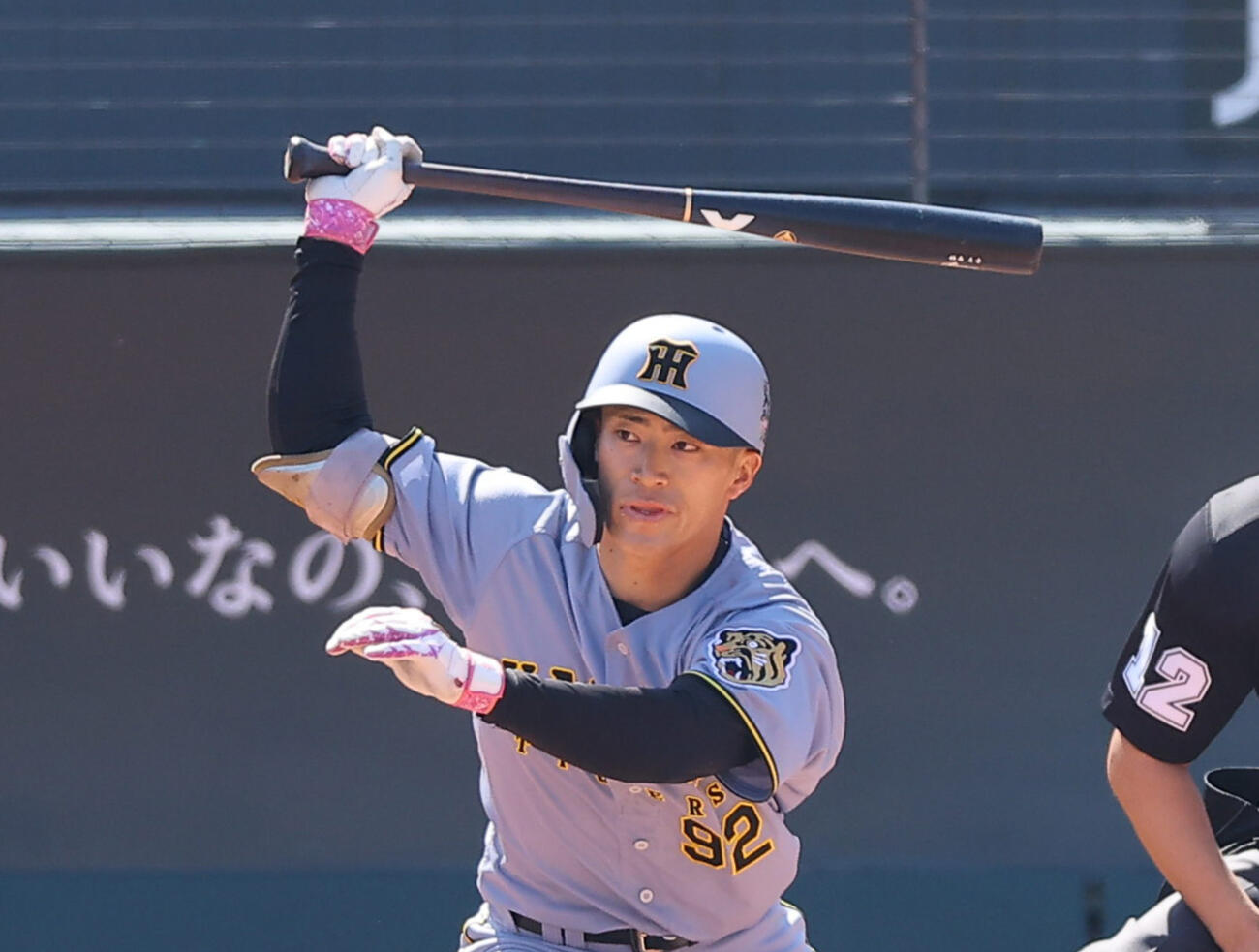 阪神福島圭音（2026年4月撮影）