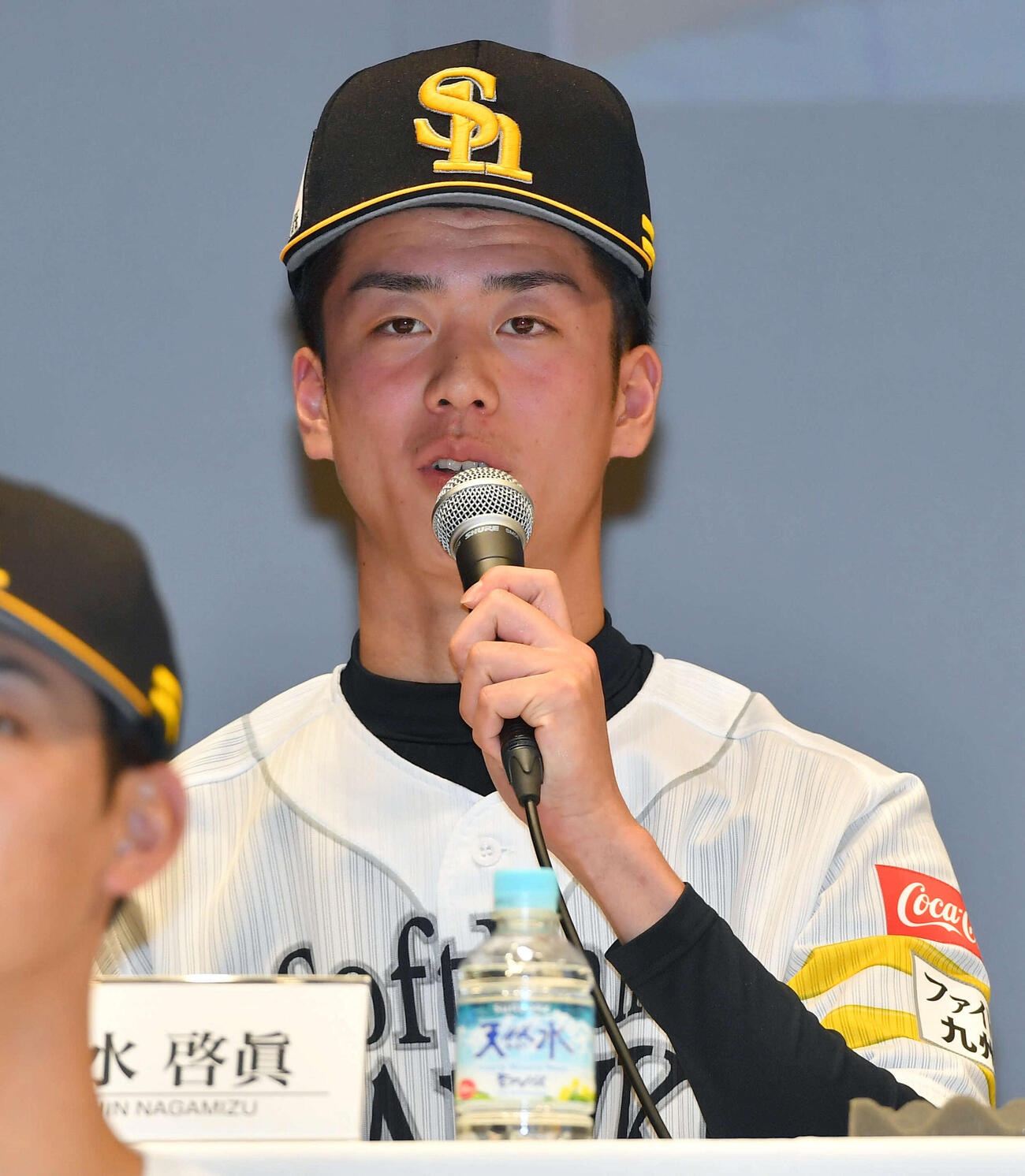 ソフトバンク長水啓真（2023年12月撮影）