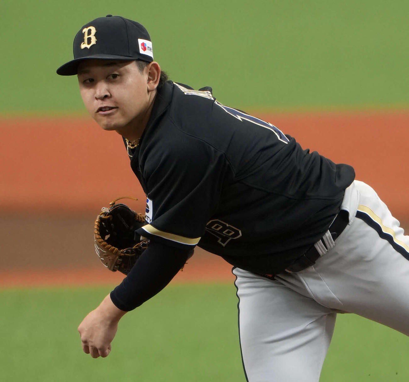 オリックスの宮城大弥（撮影・小島史椰）