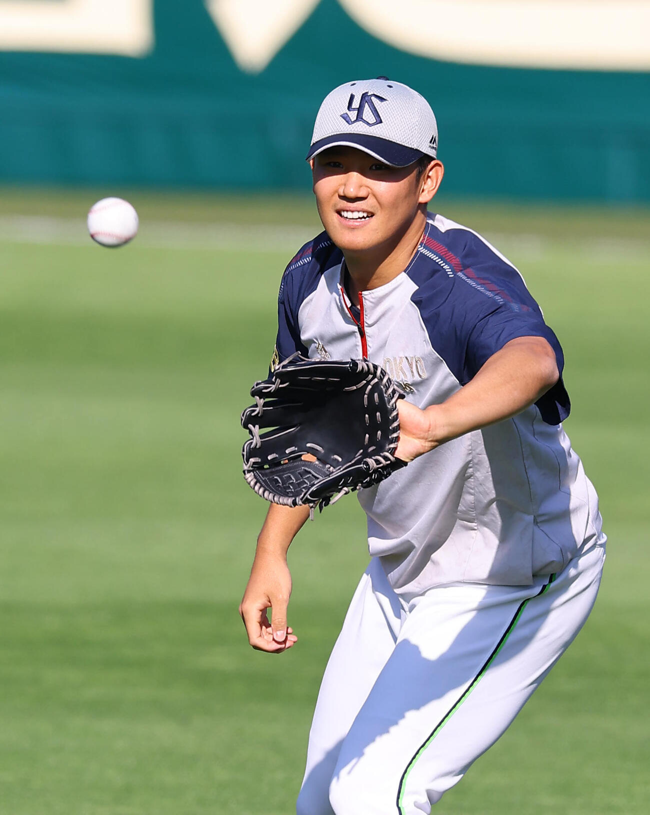 ヤクルト奥川恭伸（2026年4月撮影）