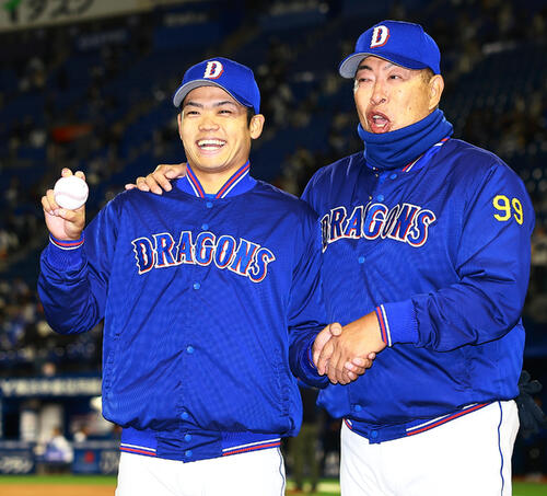中日】プロ初勝利の根尾昂 記念球は実家へ「両親、父親と母親に