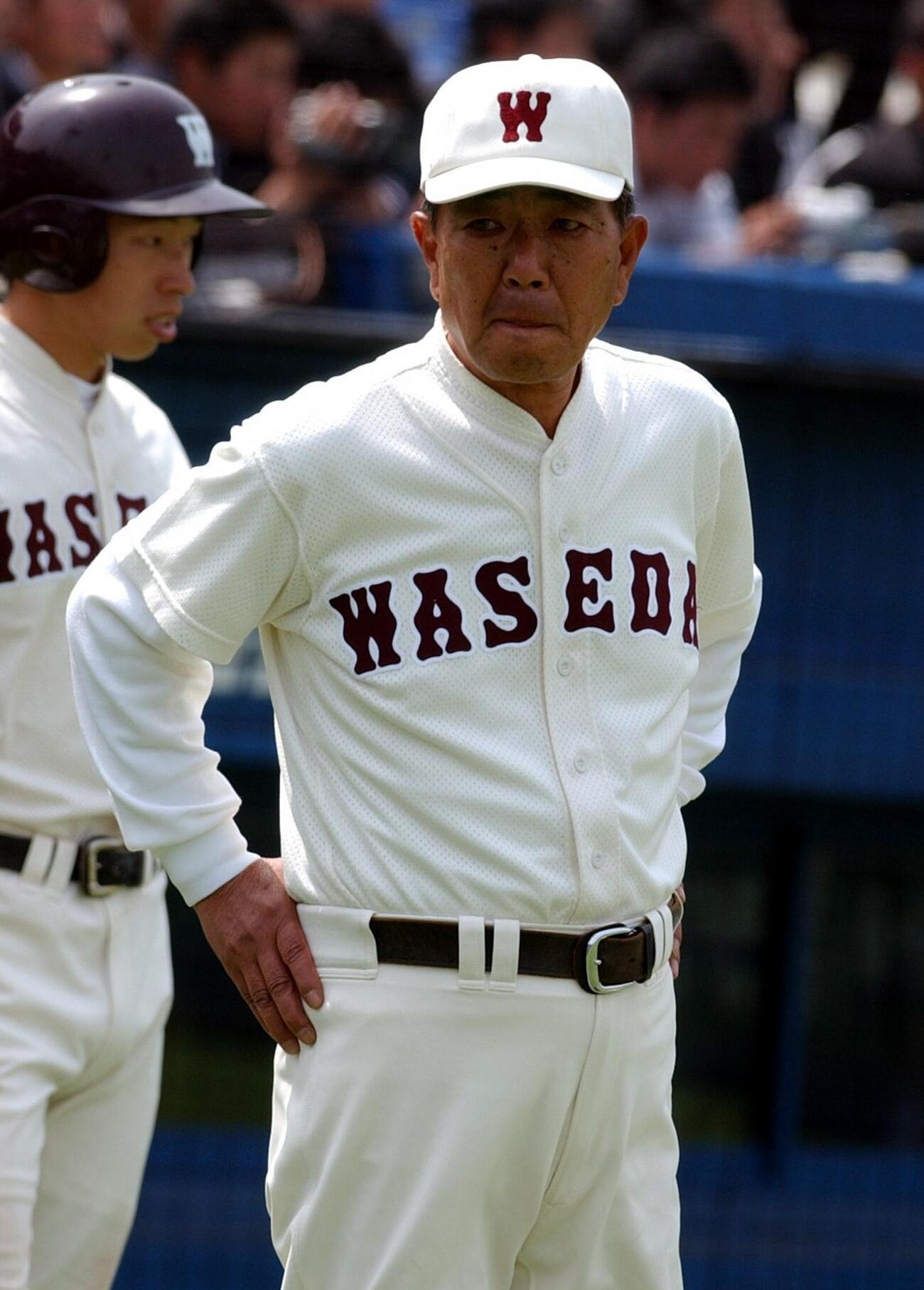 元早大監督・野村徹さん（2002年04月撮影）