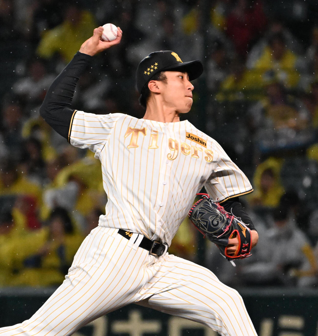 阪神対ヤクルト　プロ初先発の阪神茨木（撮影・石井愛子）