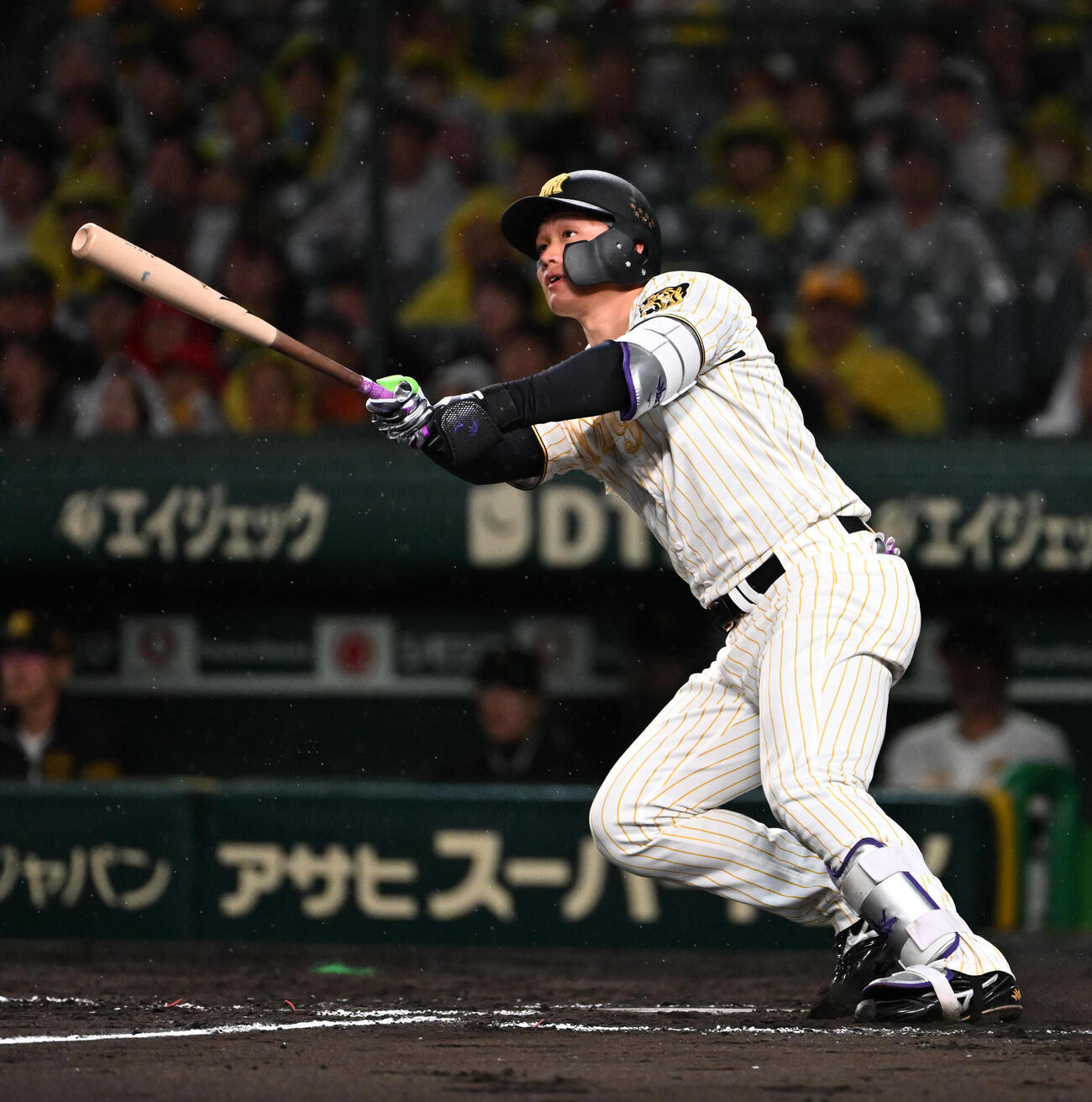 2026年4月9日　左越えの先制本塁打を放つ阪神森下翔太