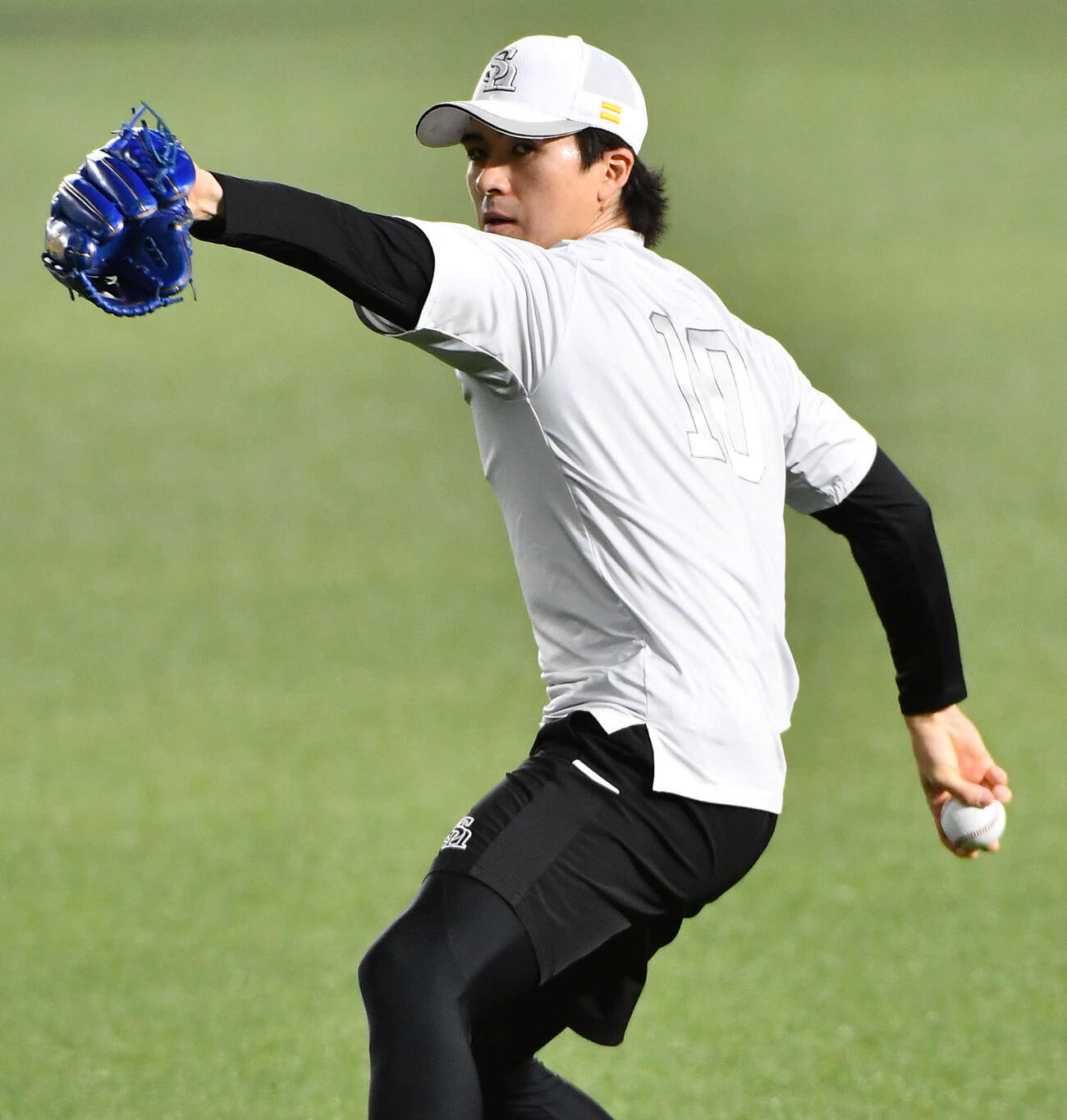 ソフトバンク上沢直之（2026年4月撮影）