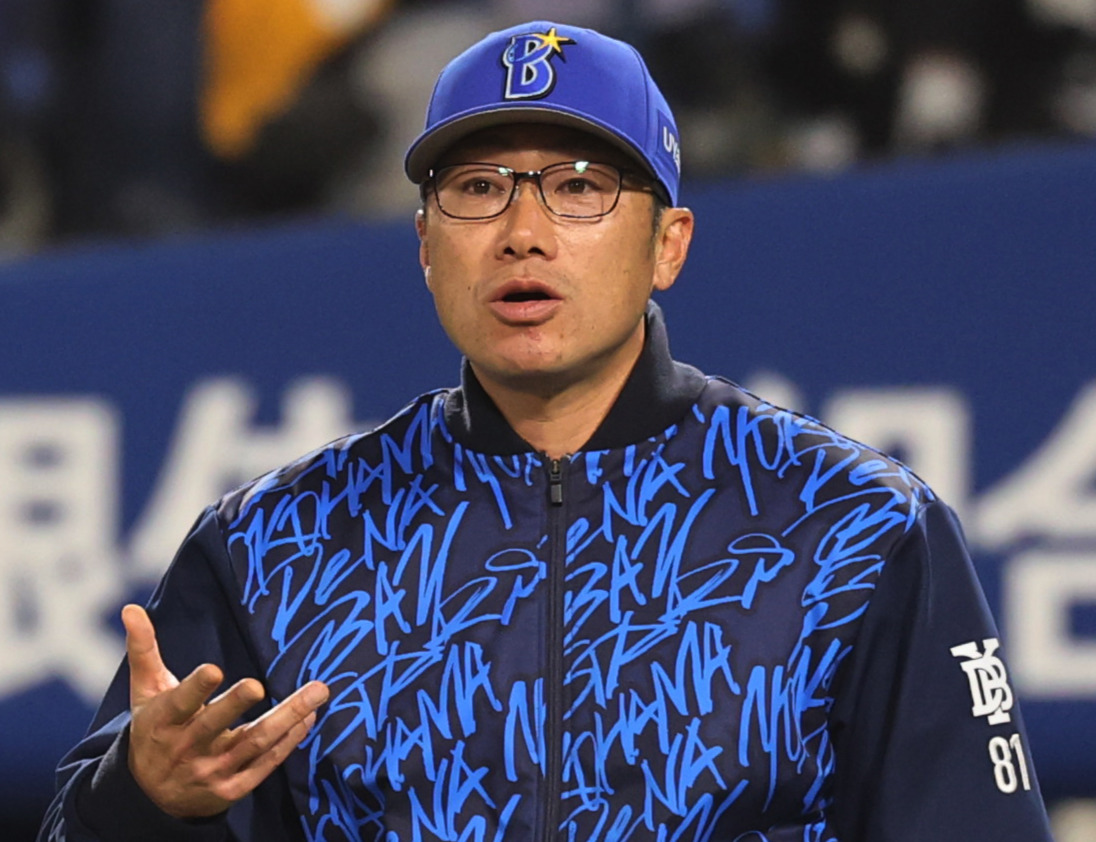 DeNA相川亮二監督（2026年4月撮影）