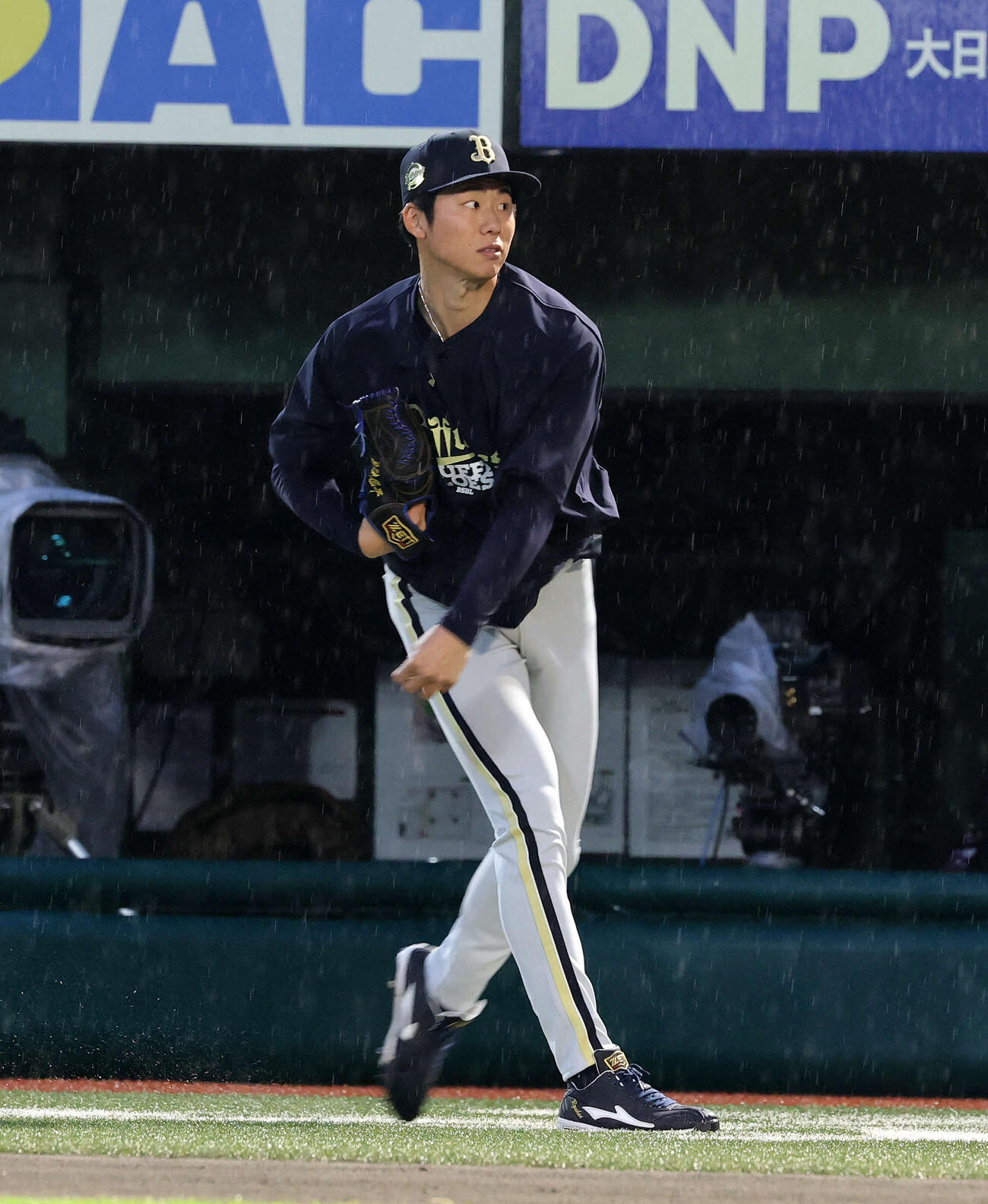 オリックス】曽谷龍平の今季初登板が雨天中止「天候には勝てないので
