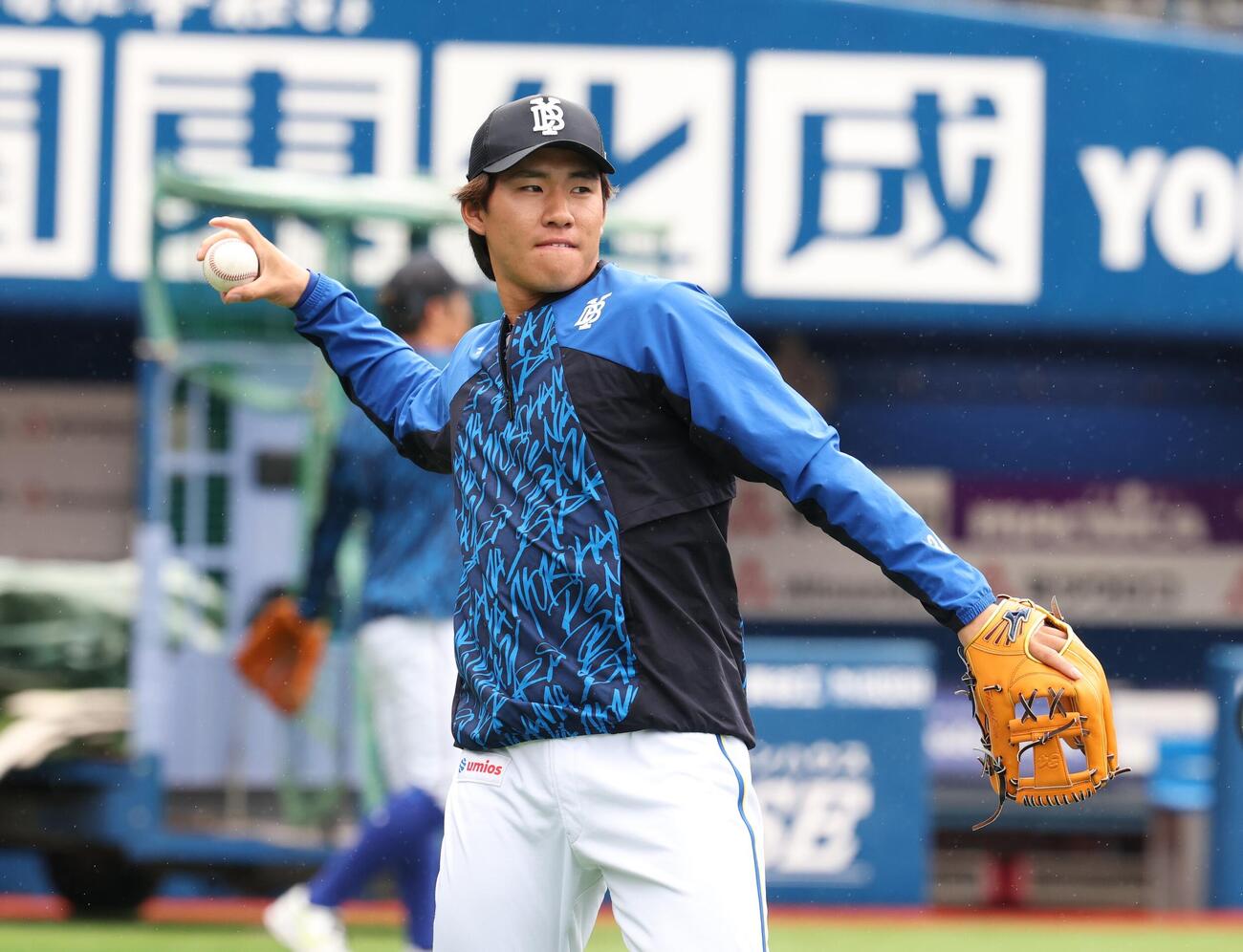 DeNA宮下朝陽（2026年4月10日撮影）