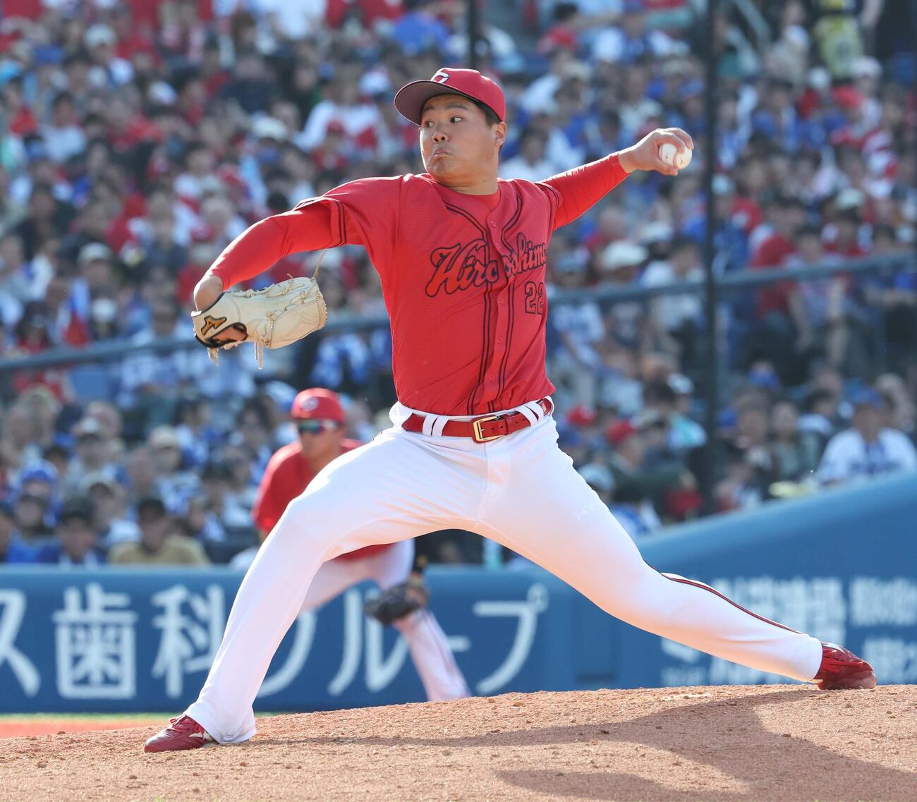 DeNA対広島　7回に登板の高（撮影・黒川智章）