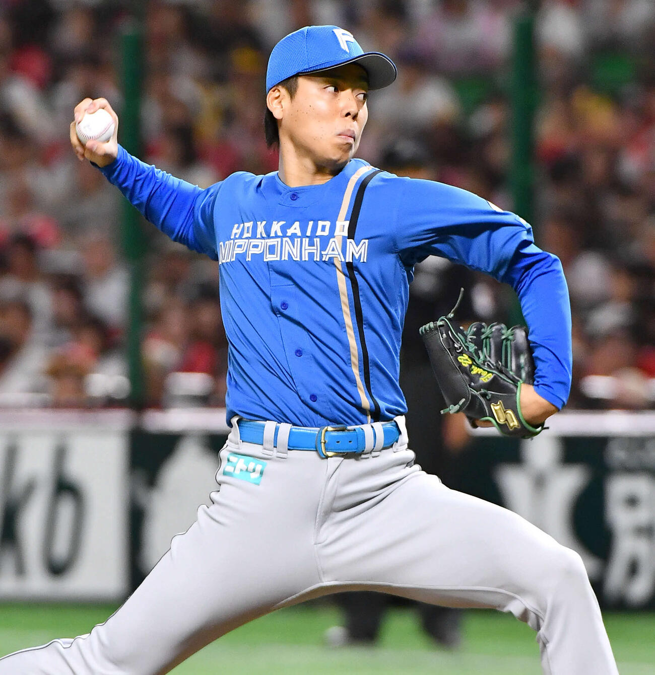 日本ハム杉浦稔大（2025年10月撮影）