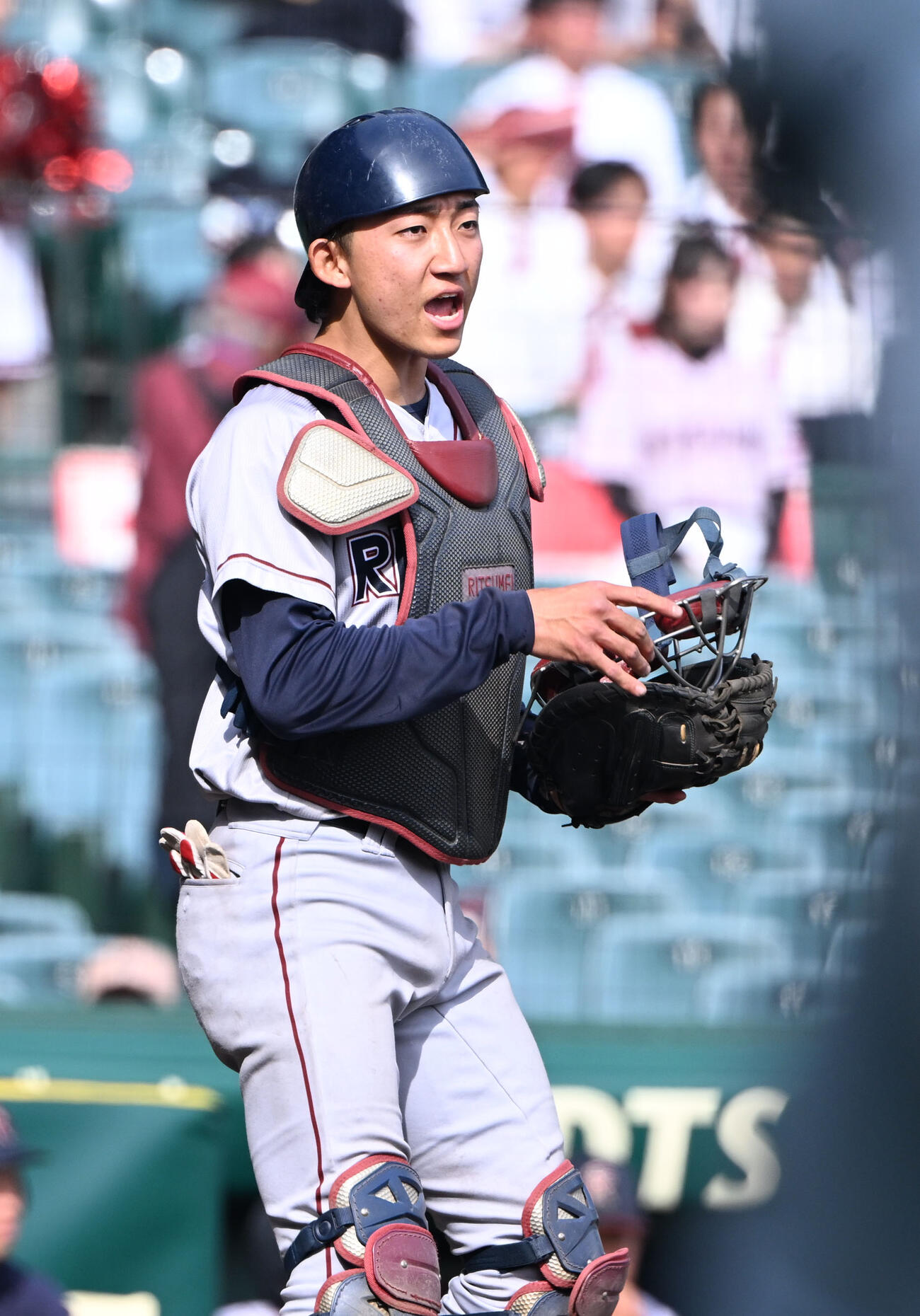 近大対立命大　立命大　西野啓也（撮影・和賀正仁）