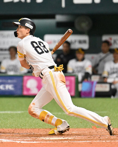 ソフトバンク周東佑京(2026年5月撮影)