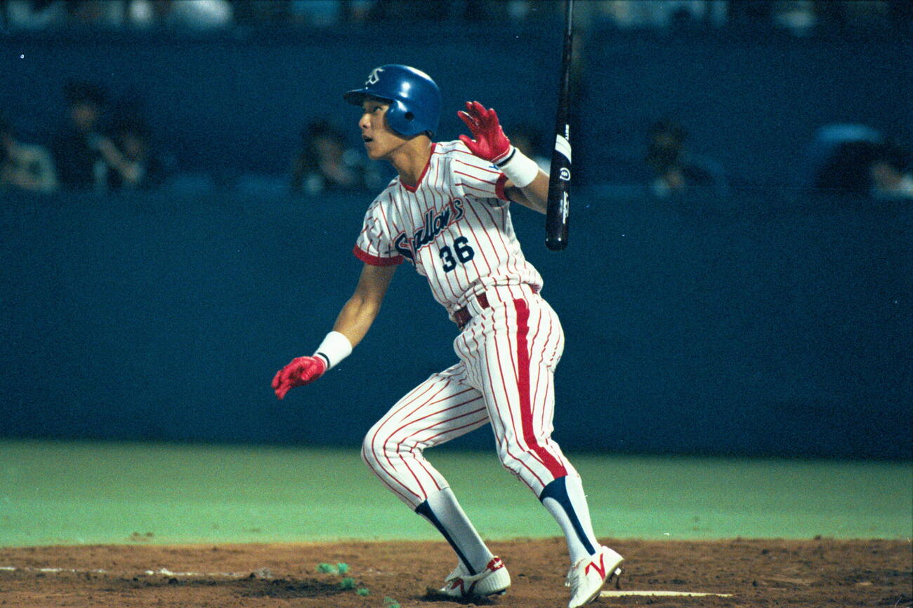 ヤクルト現役時代の池山隆寛（1988年6月撮影）