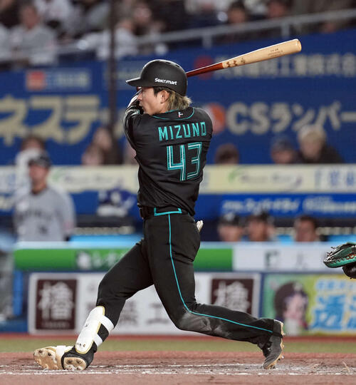 日本ハム】「最適解すぎる」今季初1番起用の水野達稀、勝ち越し適時