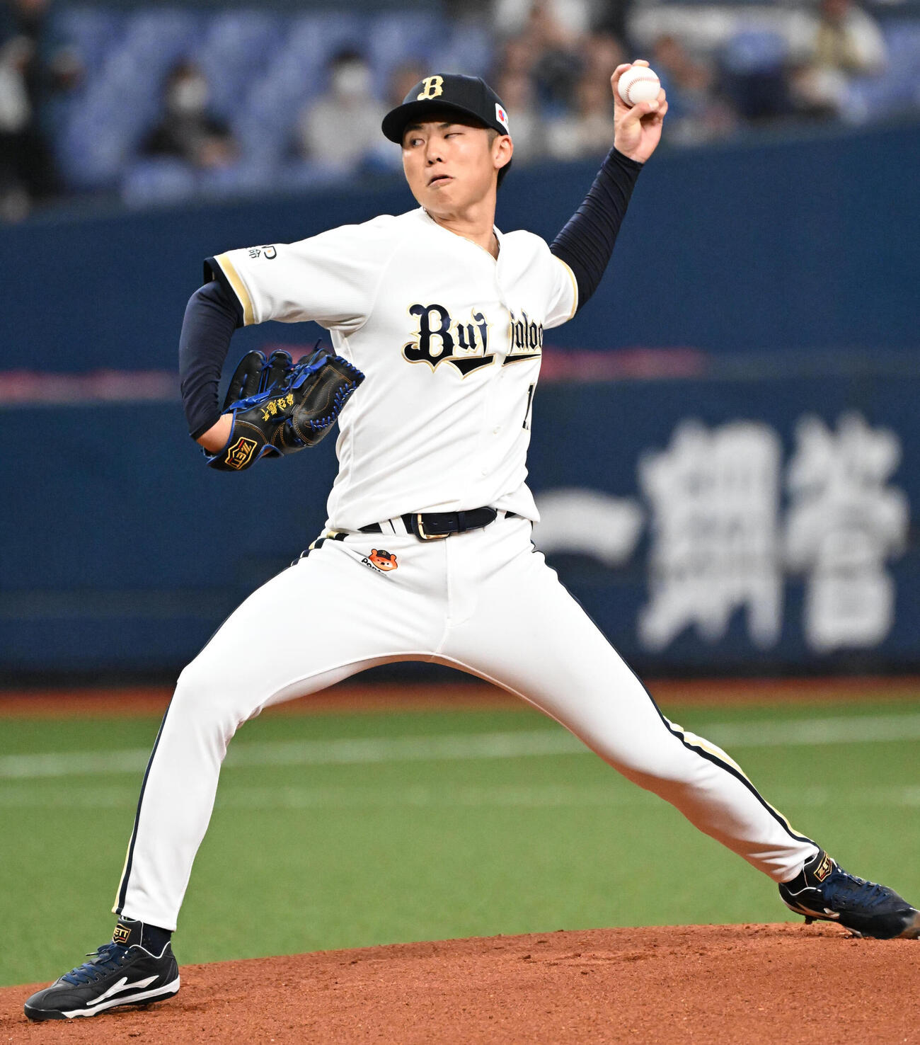 オリックス対西武　オリックス先発の曽谷（撮影・石井愛子）