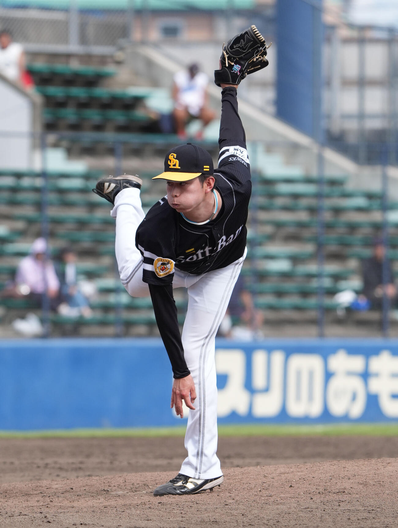 ソフトバンク川口冬弥（2025年9月撮影）