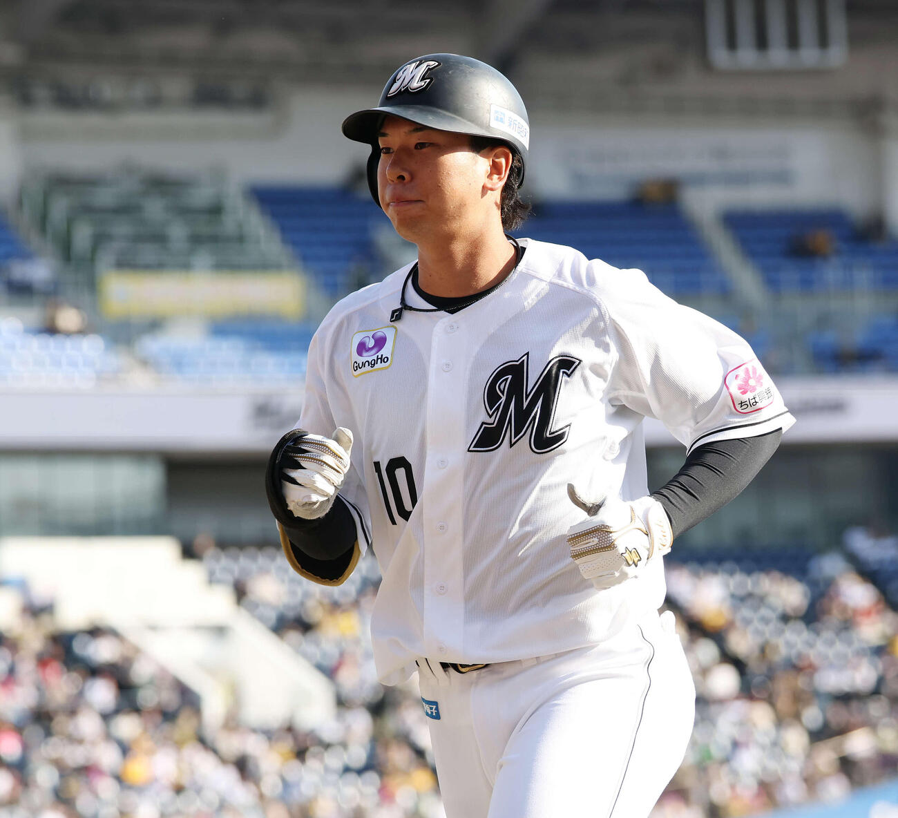 ロッテ上田希由翔（2026年3月撮影）