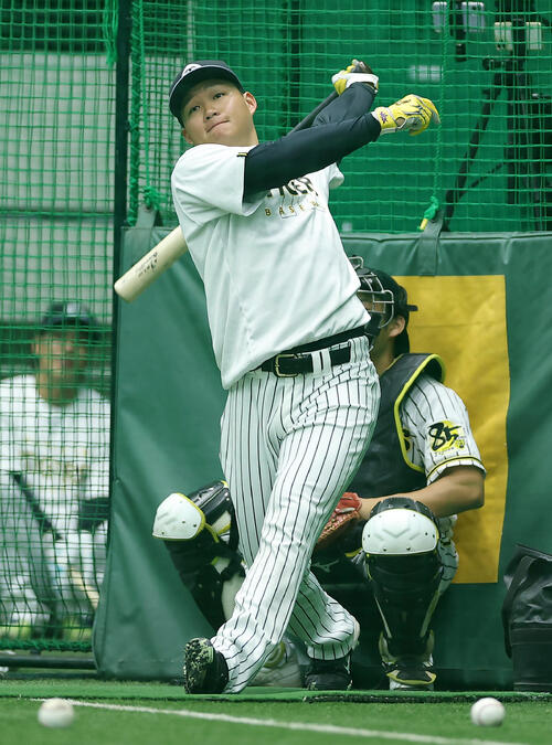 【阪神】森下翔太、甲子園でマー撃ちへ「長く第一線で活躍。対戦楽しみ」バット振り込み準備OK