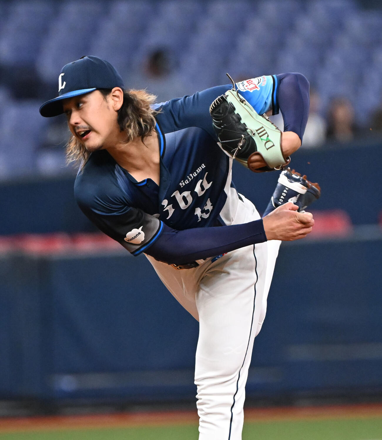 オリックス対西武　力投する西武先発の高橋光（撮影・和賀正仁）