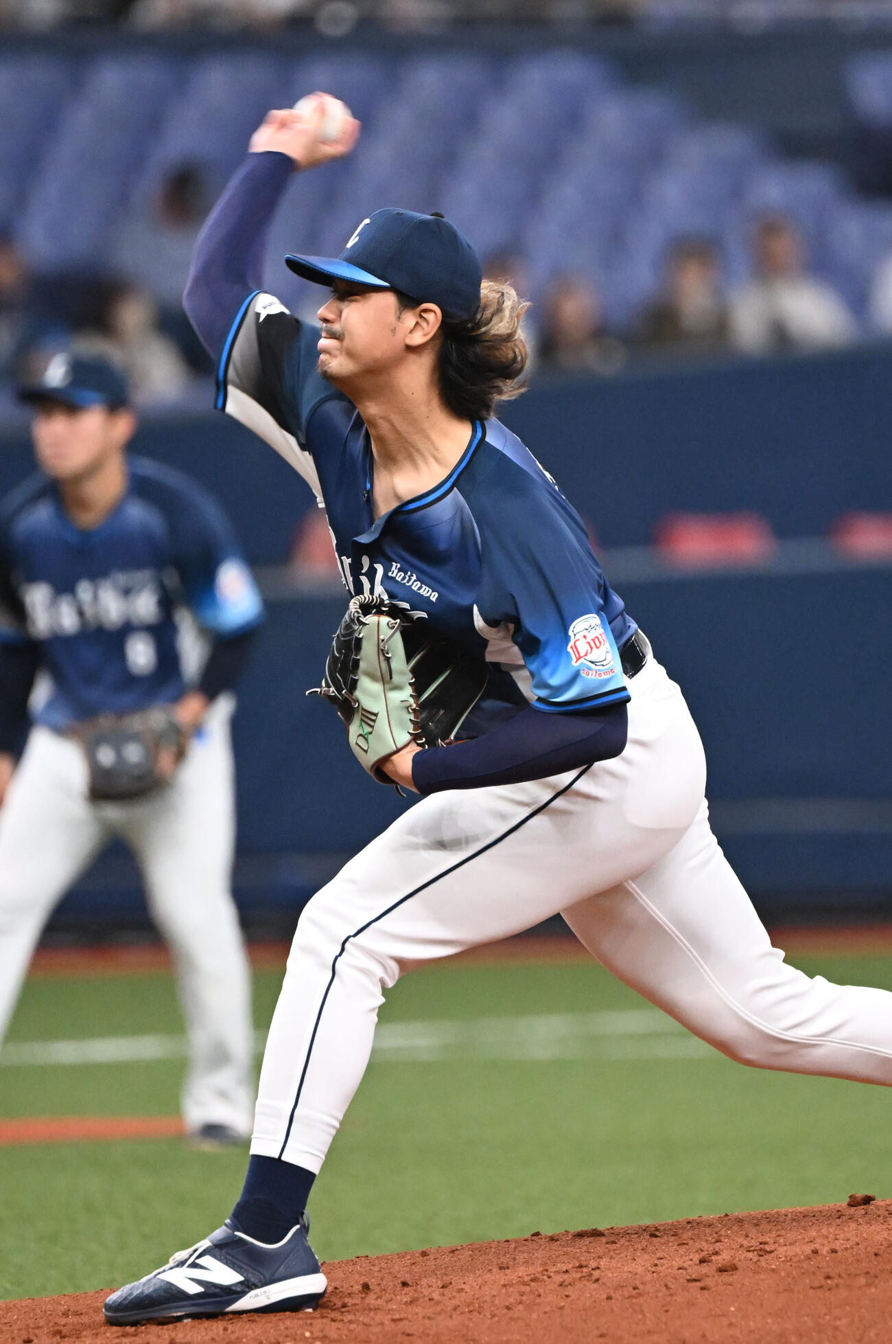 オリックス対西武　先発する西武高橋光（撮影・和賀正仁）