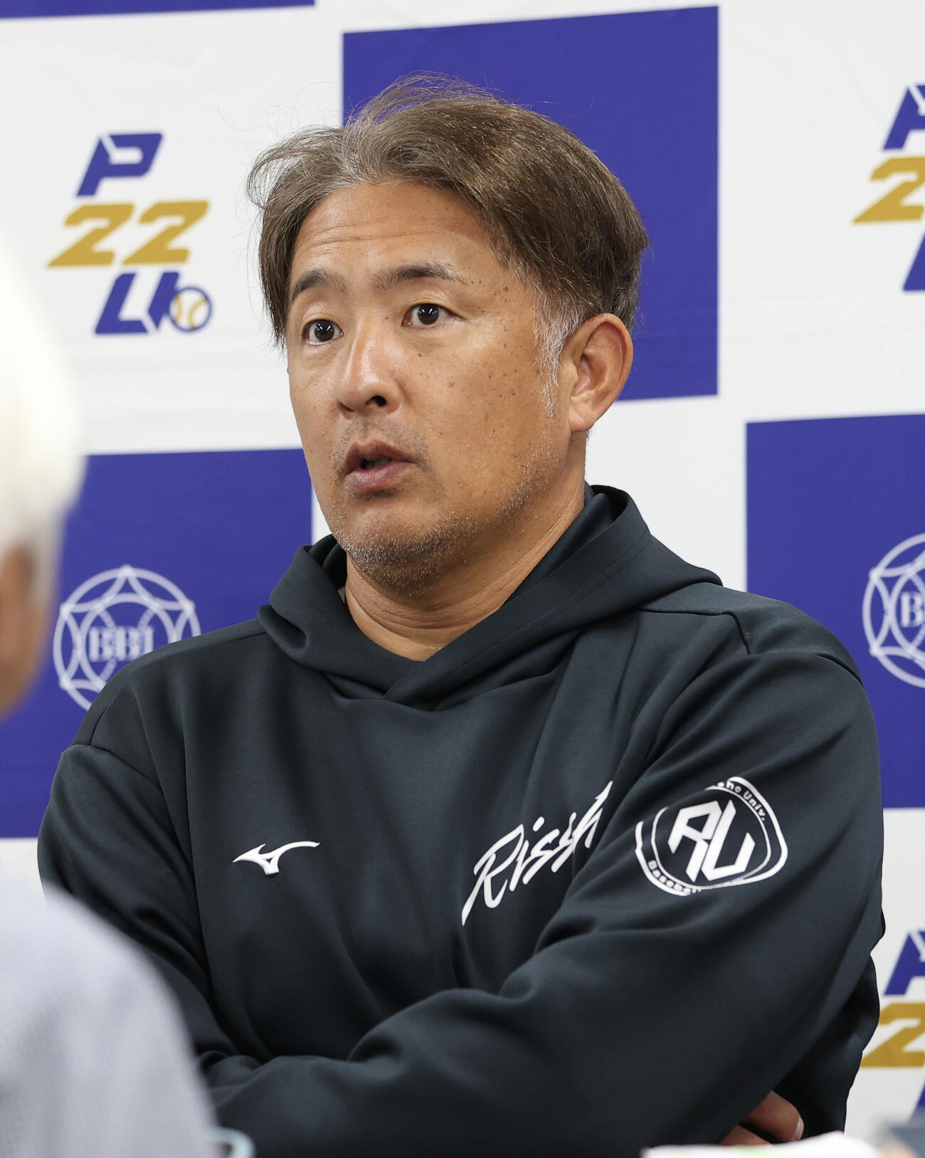 国学院大対立正大　敗れた立正大・金剛監督（撮影・柴田隆二）